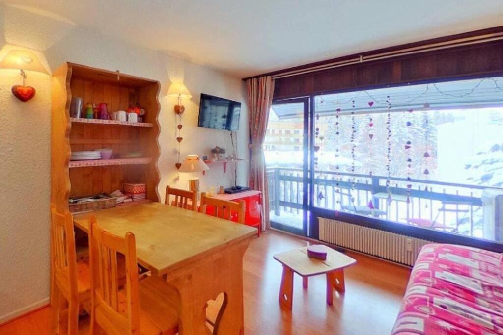 Studio 4 Personnes Vue Piste Les Deux Alpes Buitenkant foto
